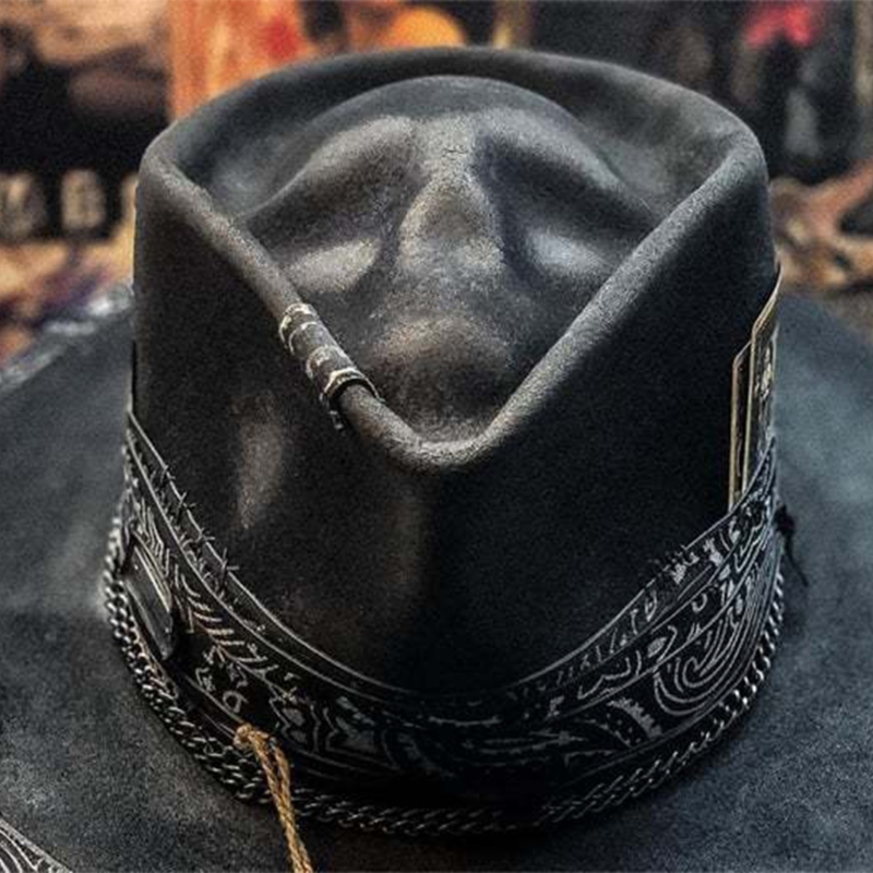 Skull Cowboy Hat Halloween Hat S