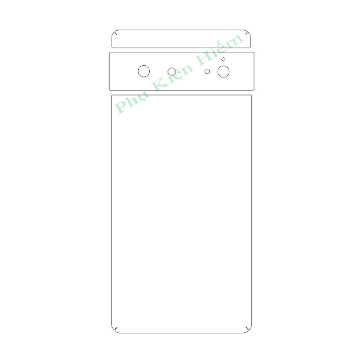 Dán dẻo PPF Pixel 6 mặt lưng - Tặng dán camera full