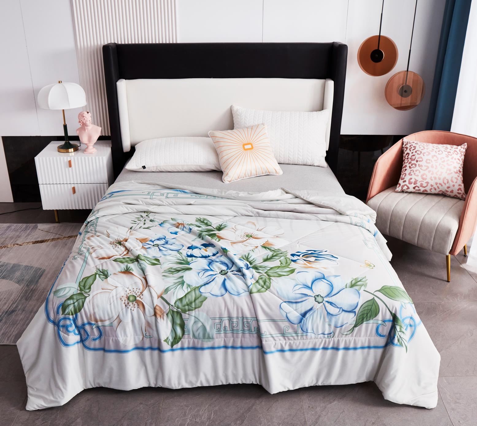 Chăn hè lụa tencel 5d mát, mịn cao cấp
