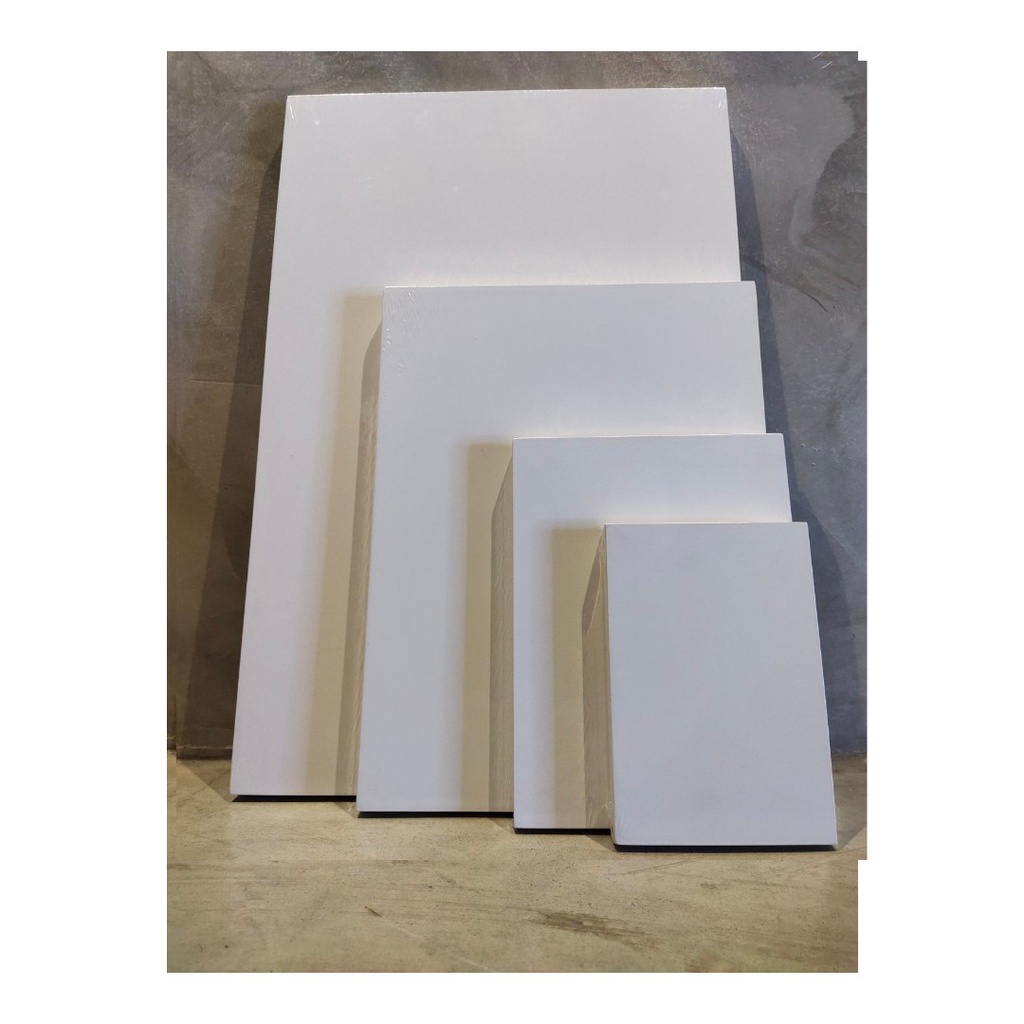 Stationery White Gesso Art Board 6x6 inches (3/4" depth) Lazada PH