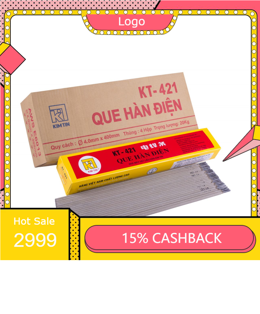 Que hàn sắt kim tín 2.5ly/ 3.2ly
