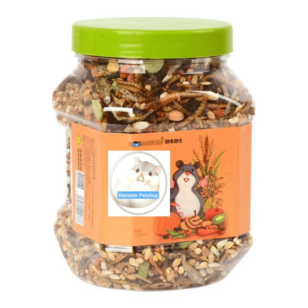 Thức ăn hỗn hợp run around cho hamster , sóc