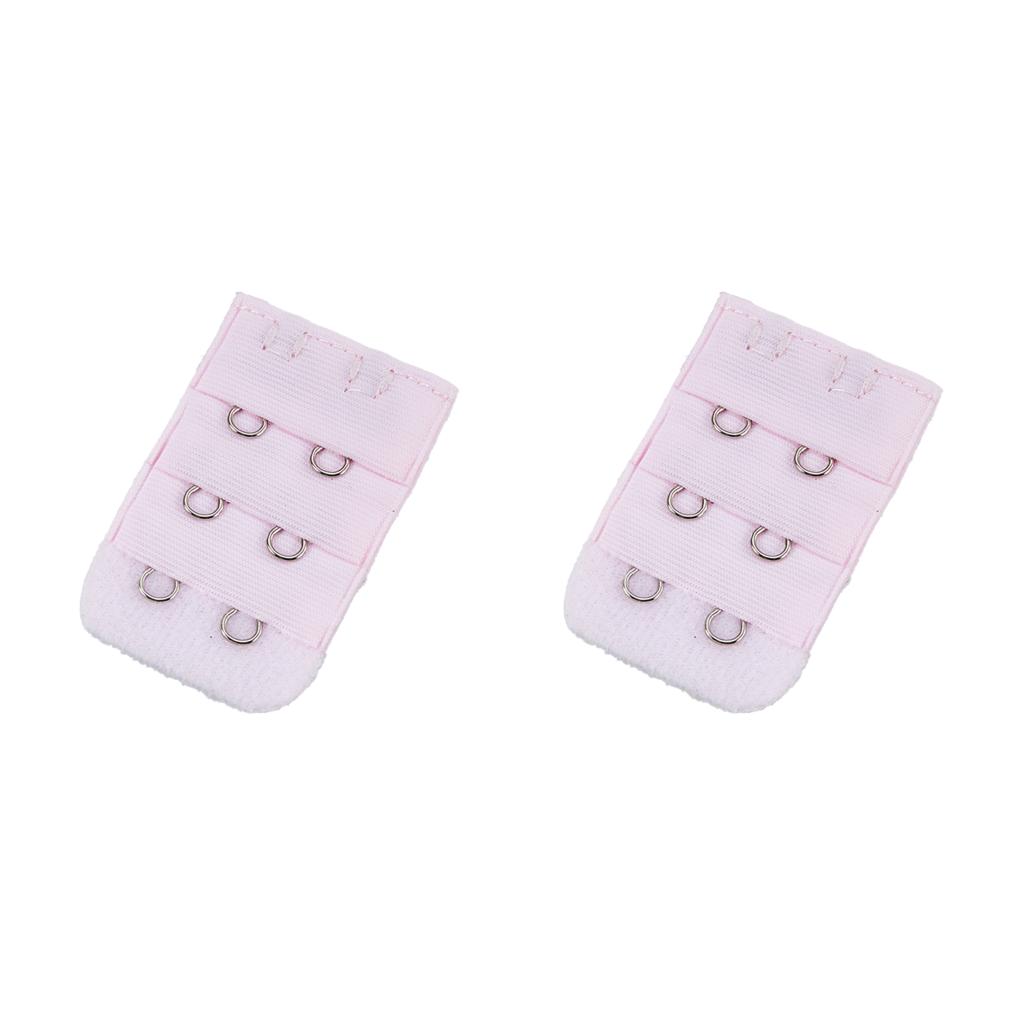 Extension Strap Bra Extenders Breathable 3 Rows 4 Replacement Gadgets  Brassiere Hooks Adjustable Brassiere Accessories Clips Replacement  Intimates light flesh 