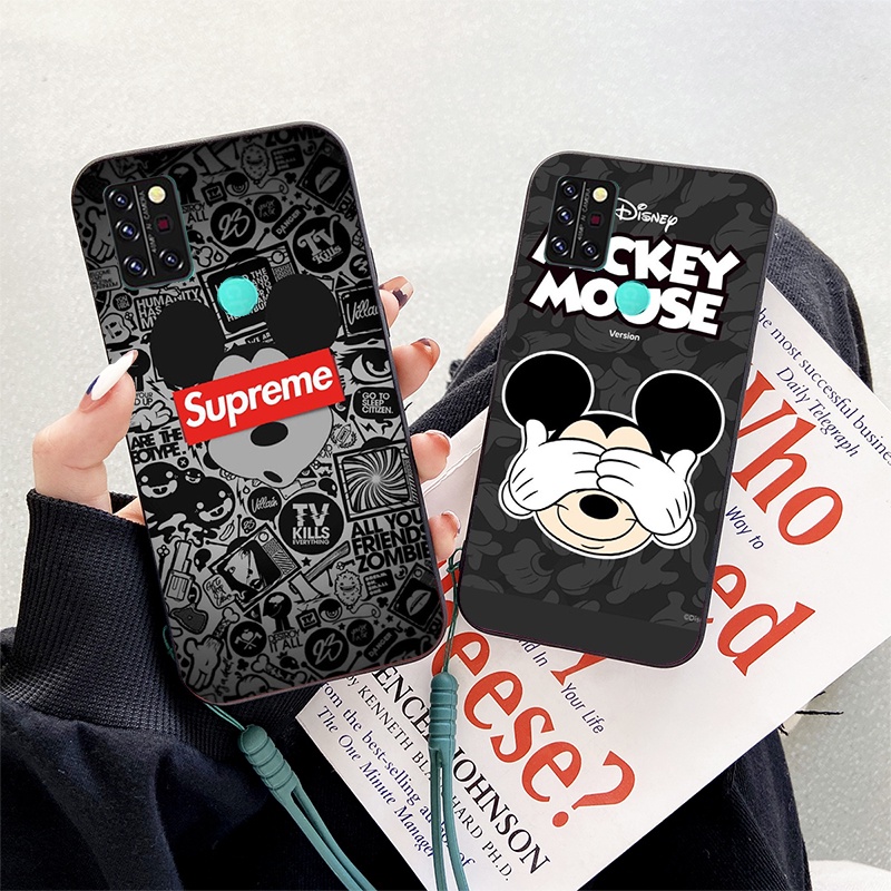 Umidigi A9 Pro Casing Mickey Mouse Cartoon Shockproof Phone Case