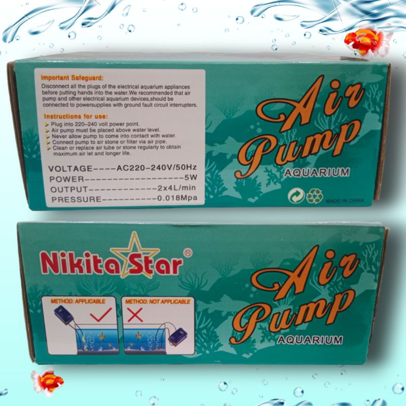 Aerator Airpump Udara NIKITA STAR NS 318A