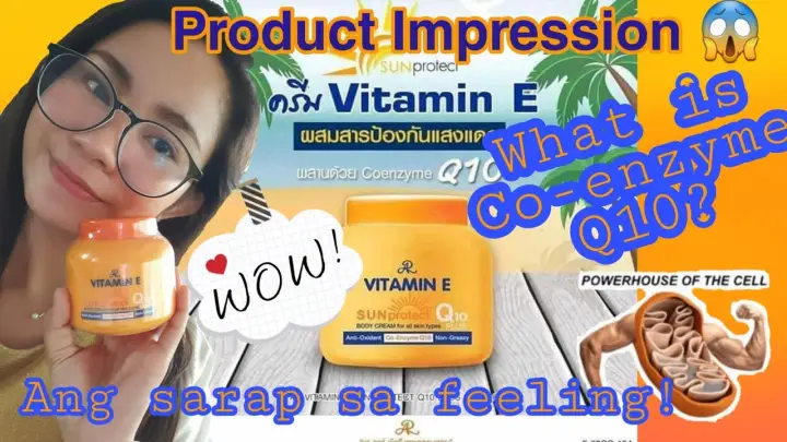 vitamin e sun protect q10 for face