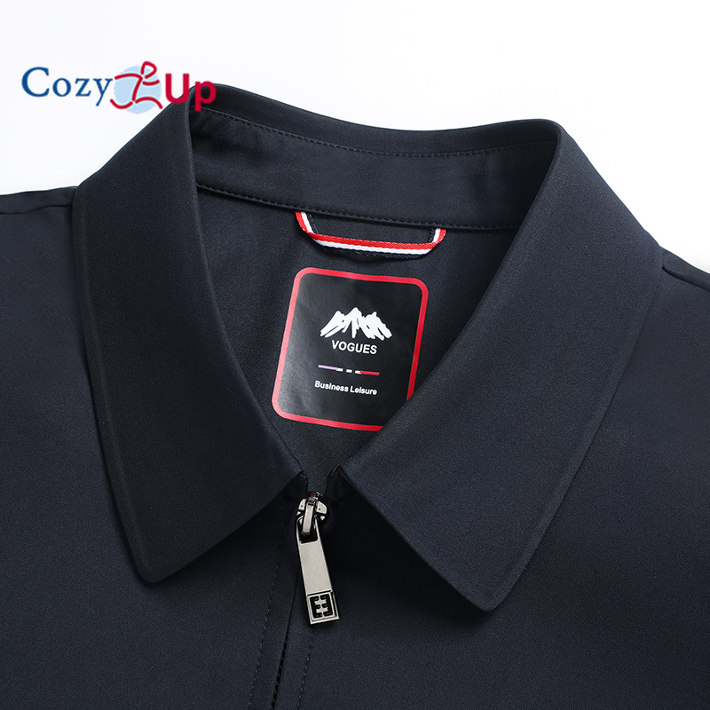 Áo khoác chơi golf trước có khóa kéo nam ấm cúng