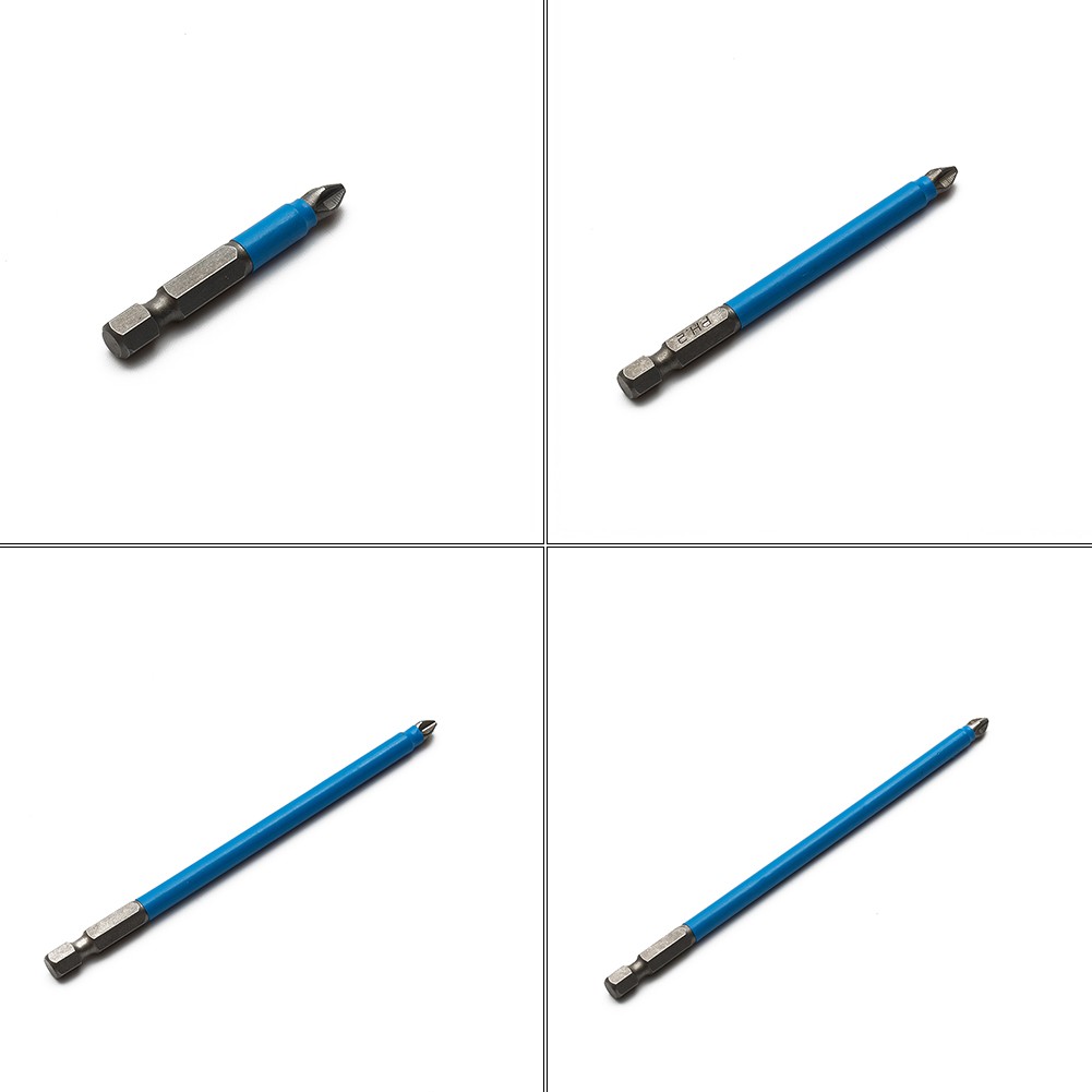 4pcs Non-Slip Screwdriver Bit 50mm90mm127mm150mm For Wind Batch Hand Drill Charging Screwdriver