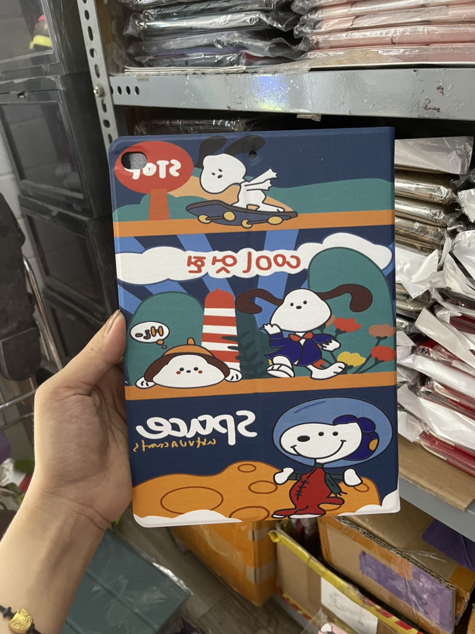 Bao da ipad 2017/2018/gen 5/6/air 1/2 9.7 cute