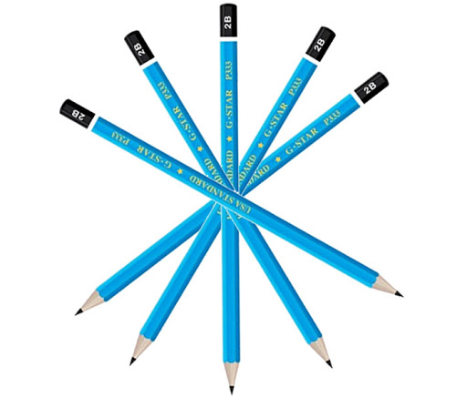Hộp 12 Cây Viết Chì Gỗ 2B G-Star P333 ( 2B, 3B, 4B, 5B, 6B )