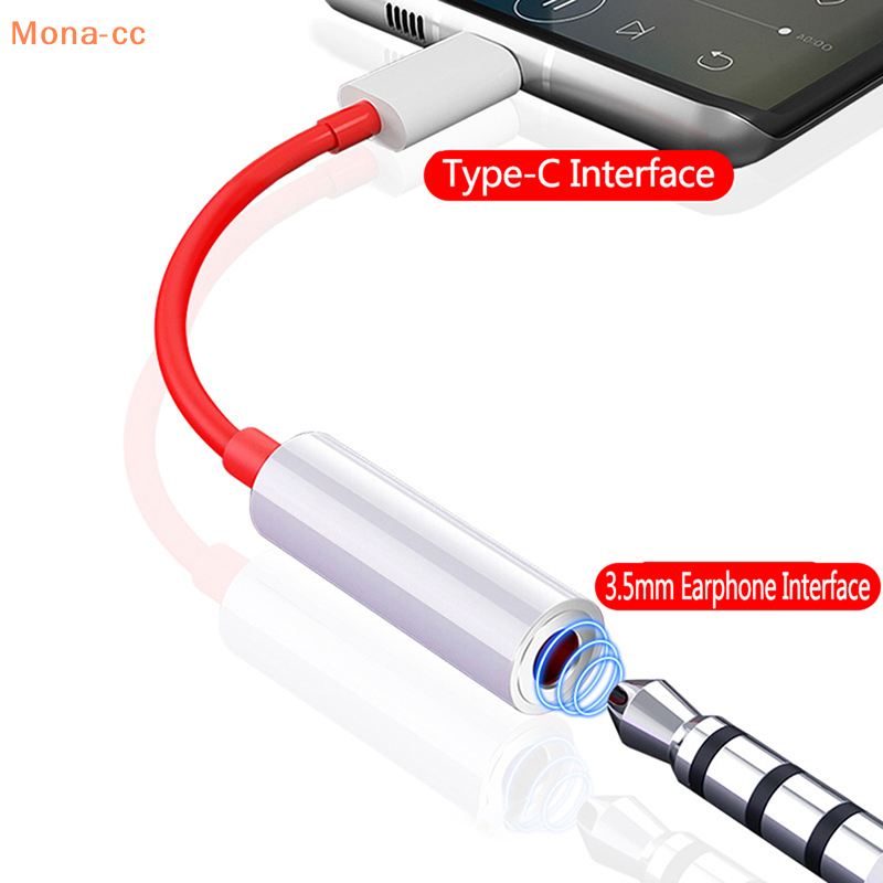 🔥CC Type C To 3.5mm Headphone Jack Adapter Audio Aux Cable Phone Accessories