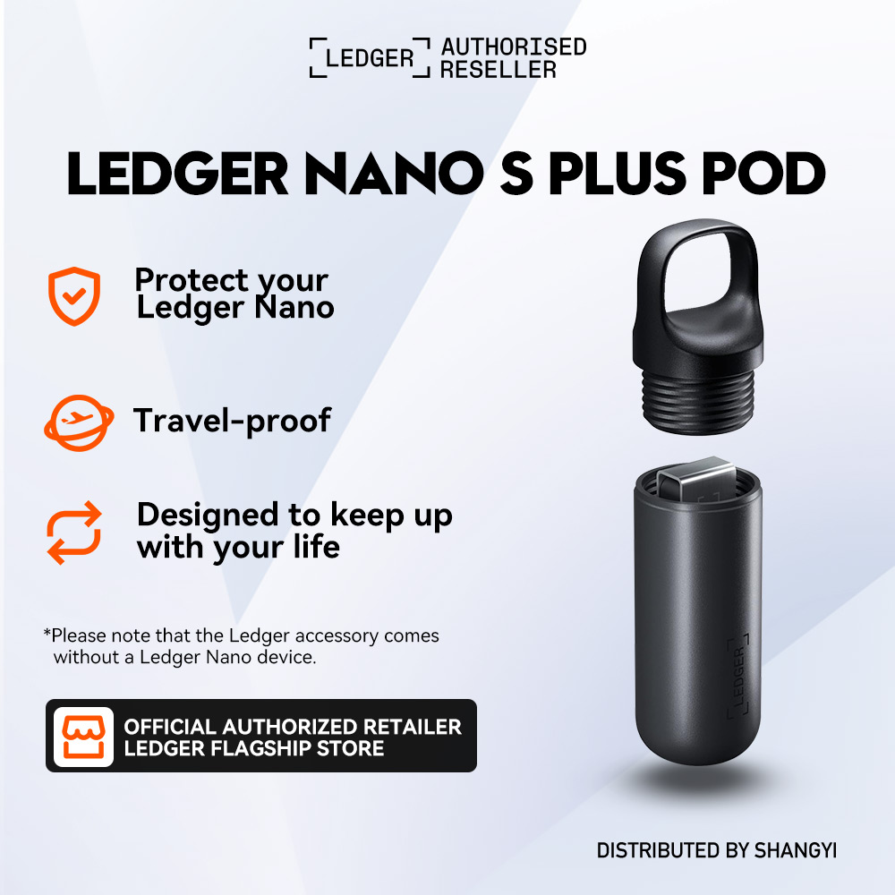 Official Authorized Retailer-Ledger Nano S Plus Crypto Hardware Cold Wallet  Matte Black | Lazada Singapore