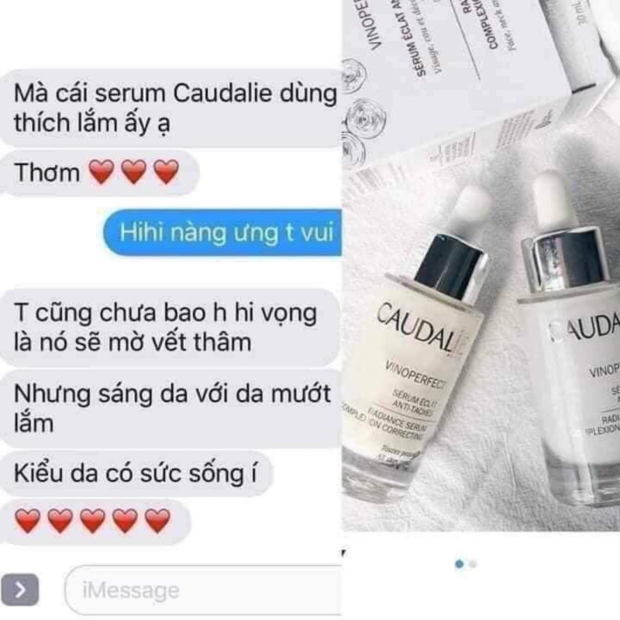 [GIẢM 5% ĐƠN 129K]Serum Caudalie Vinoperfect Dark Spot