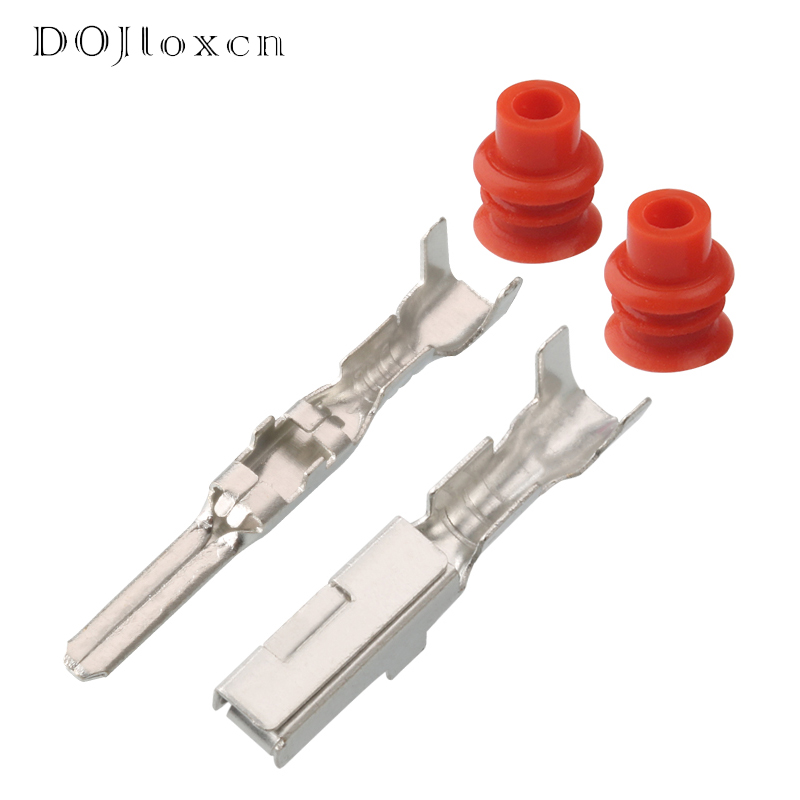 2-Pin Sumitomo Wasserdichter Kabelbaumstecker – 10 Sets, Männlich/weiblich, Grau, Für Auto (6187-2311 / 6180-2321)