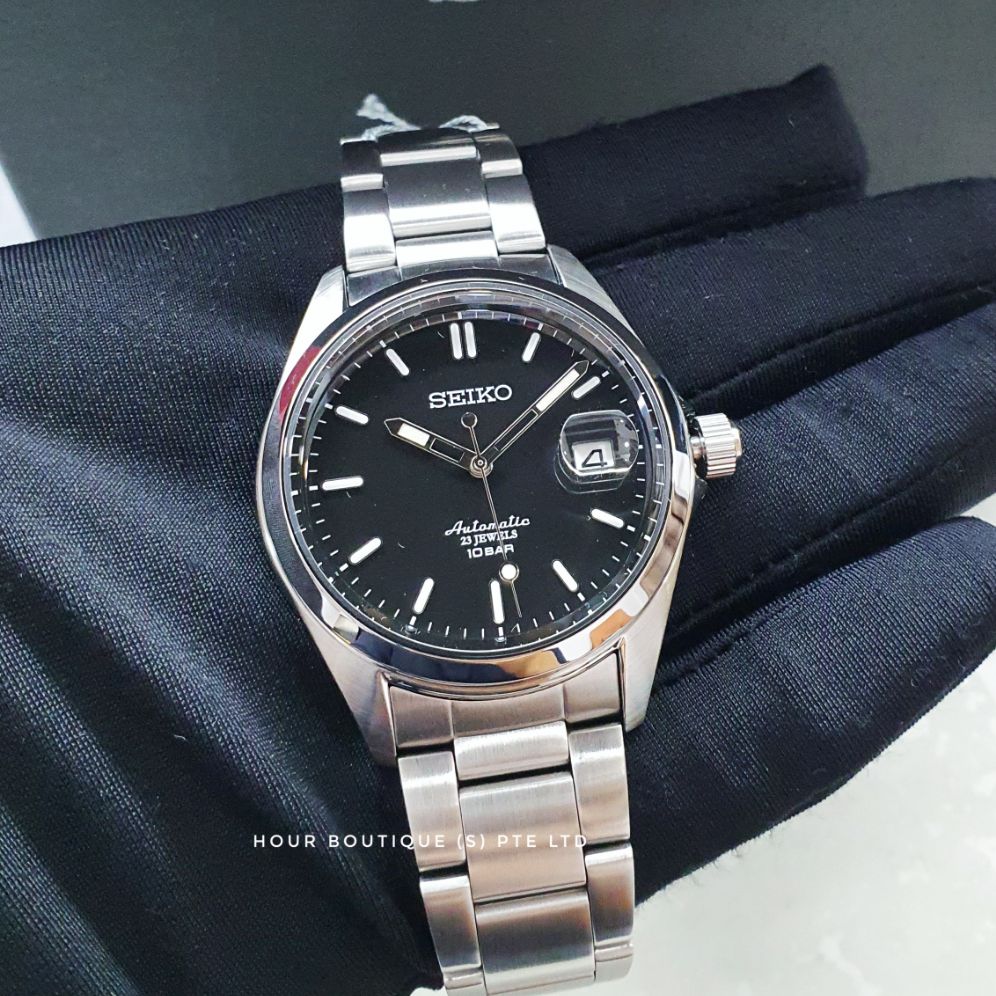 Brand New JDM Seiko Classic Black Dial Men's Automatic Casual Watch SZSB015  | Lazada Singapore