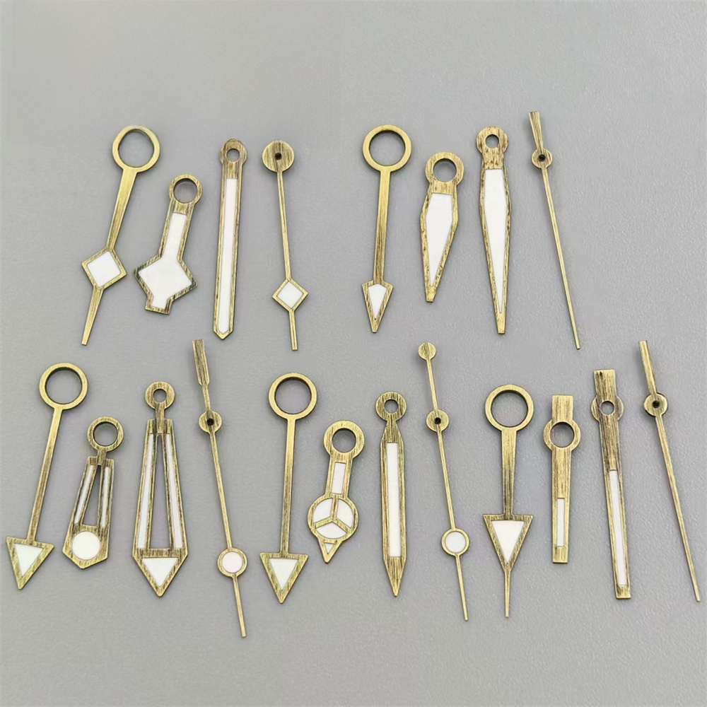 GRAMOCK%20Watch%20Hands%20Vintage%20Retro%20Bronze%20Watch%20Hands%20Green%20Luminous%20for%20NH34%20Movement%20GMT%20Needles%20-%20Image%202