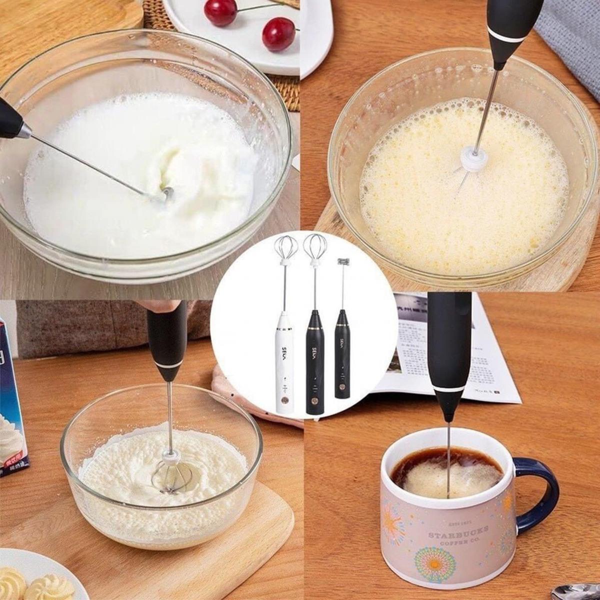 Hàng hóa Máy đánh trứng, que tạo bọt cafe mini