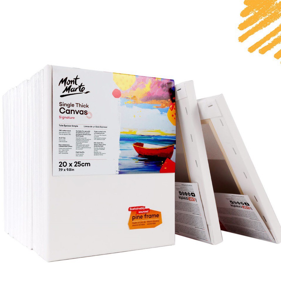 Khung Canvas Mont Marte - Khung toan vẽ tranh (Nhiều kích cỡ)