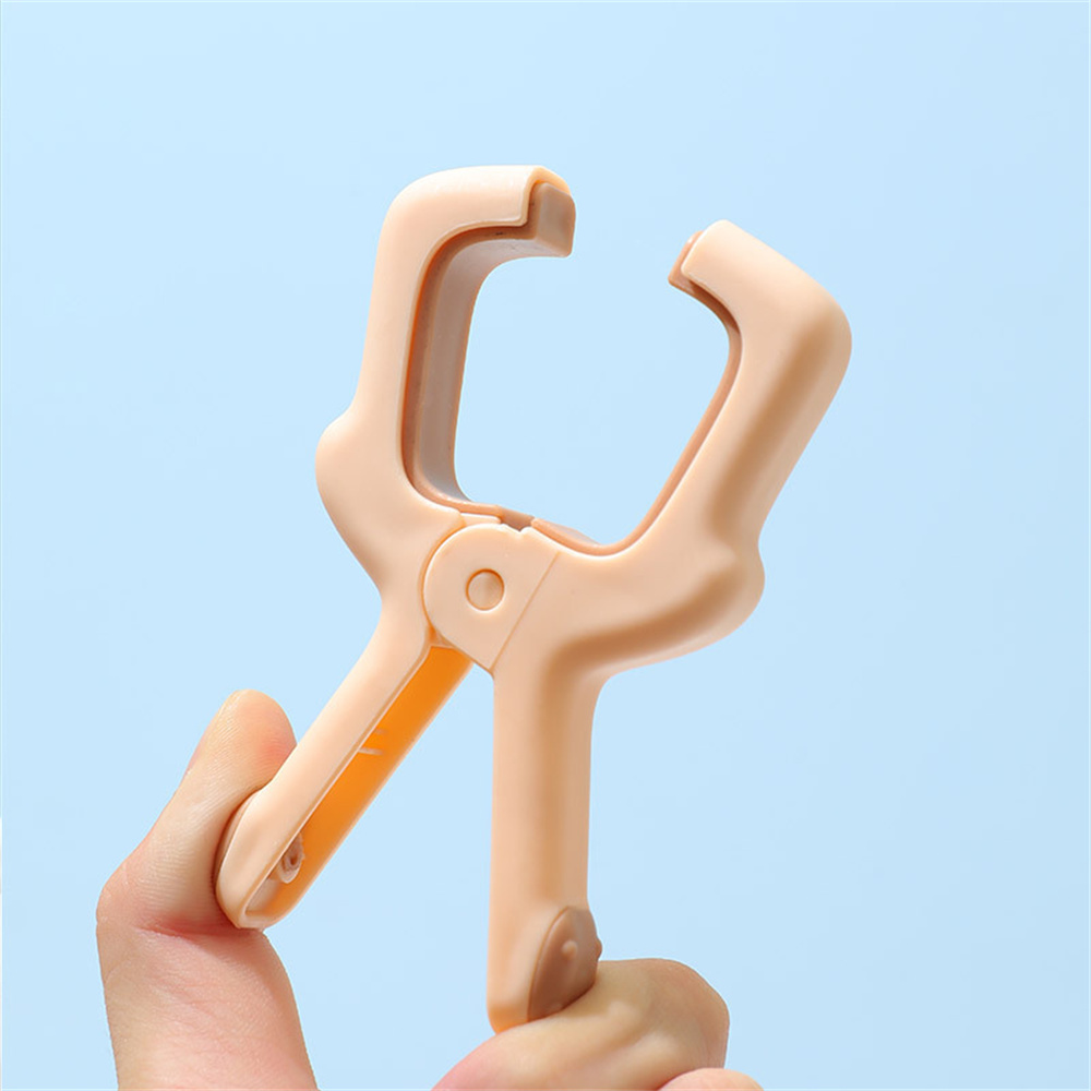 CHIPLY【✅Ready Stock】10pcs Multifunction Clothespin Household Strong Windproof Clip Drying Quilt Clothespin Strong Clamp Fixed Clip Falling Soft Glue Seamless Quilt Clip