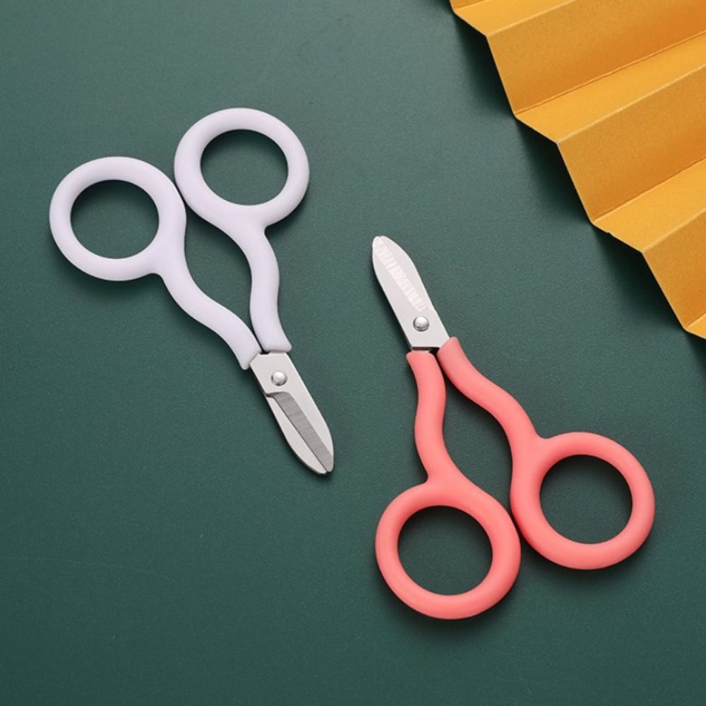 Mini Paper Scissors Stationery Portable Mini Scissor Paper Work Stainless Steel Mini Pocket ...