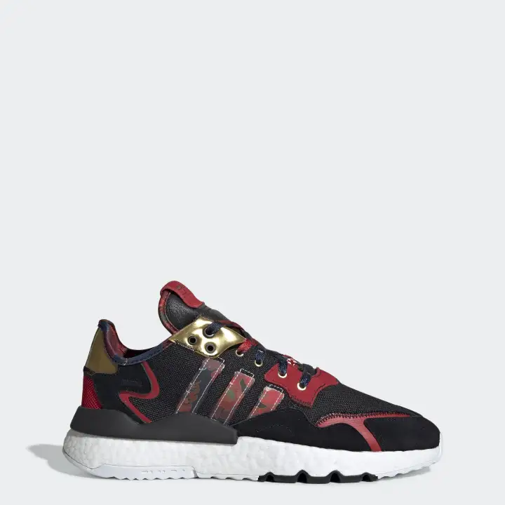 adidas nite jogger black mens