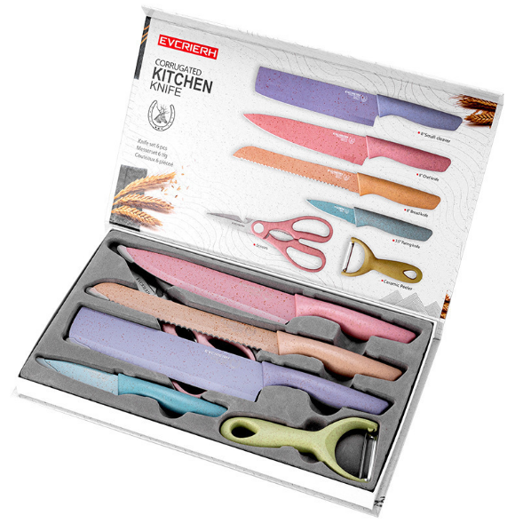 Kitchen knife set 5 dish ultra sharp super durable