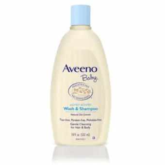 aveeno baby wash & shampoo 18 ounce