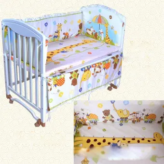 cot bed bumper set