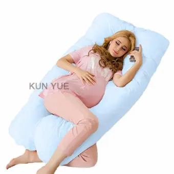 U Shaped Full Support Pregnancy Pillow 140x80x20cm Lazada