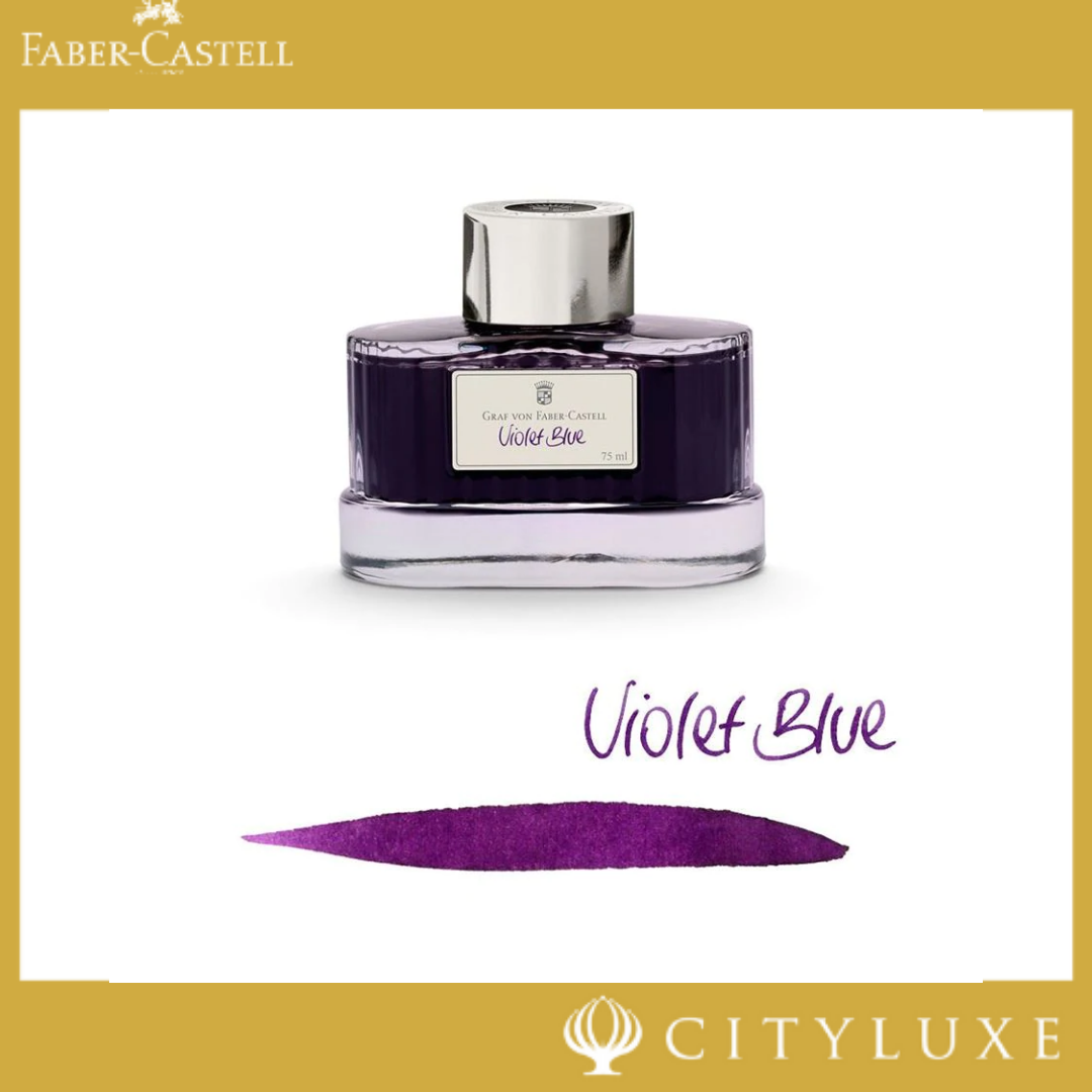 Faber-Castell Graf Von Ink Bottle 75ml (Document proofed) Burned