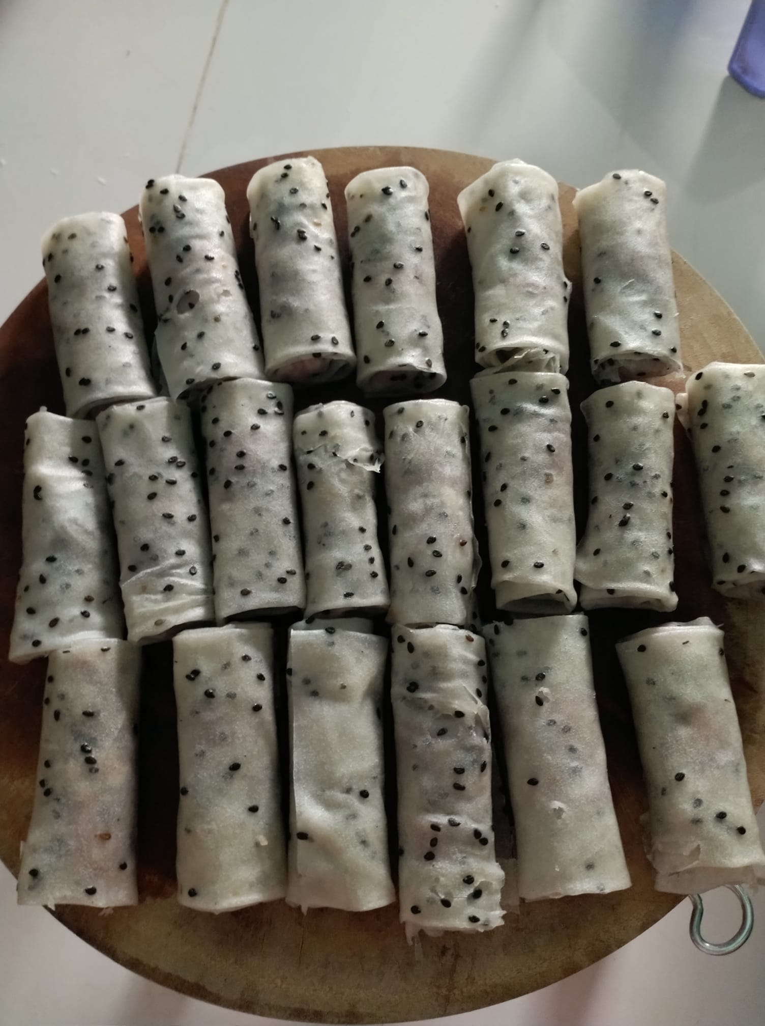 bánh tráng mè phan rang 1kg