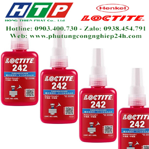 Keo dán khóa ren loctite 242 - 50ml