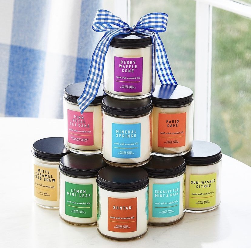 [Đủ Mùi 198g] Nến Thơm 1 Bấc Bath And Body Works Scented Candle