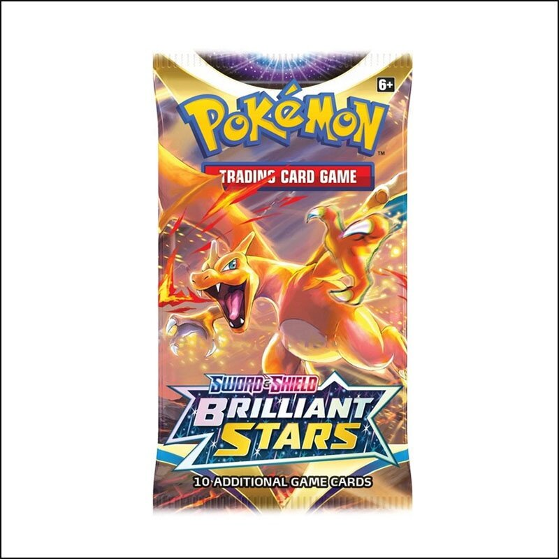 English Version Pokemon Trading Card Booster Box Collectible 25 Cards Set - A1000