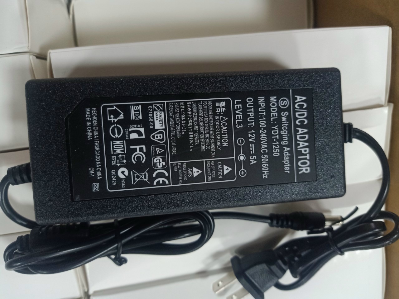 Nguồn 12V 5A, adapter 12v 5A, nguồn camera
