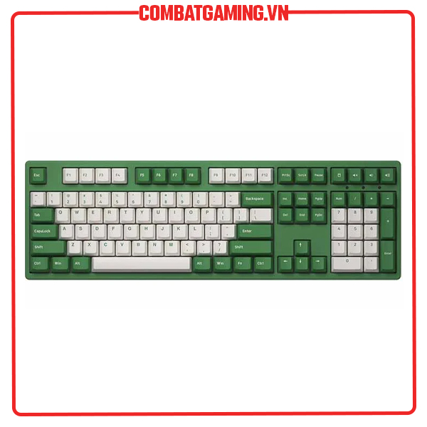 Bàn Phím Cơ Akko 3108 V2 DS Matcha Red Bean ( Akko Orange / Pink )