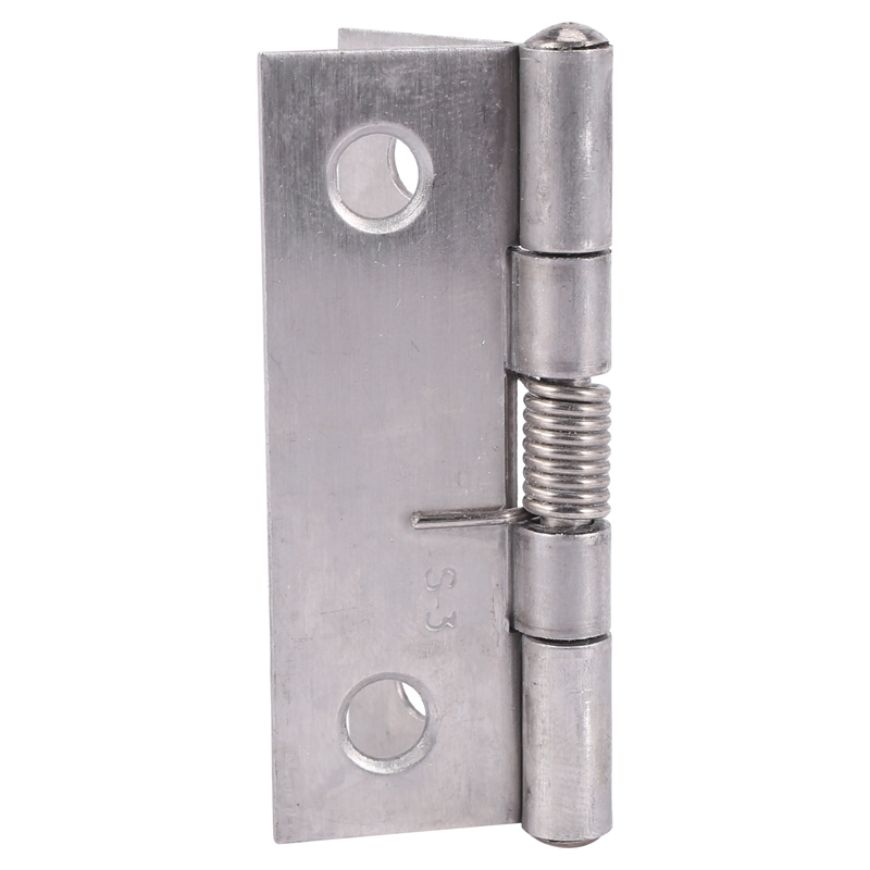 2 Inch Long Stainless Steel SelfClosing Corner Spring Draw Door Hinge