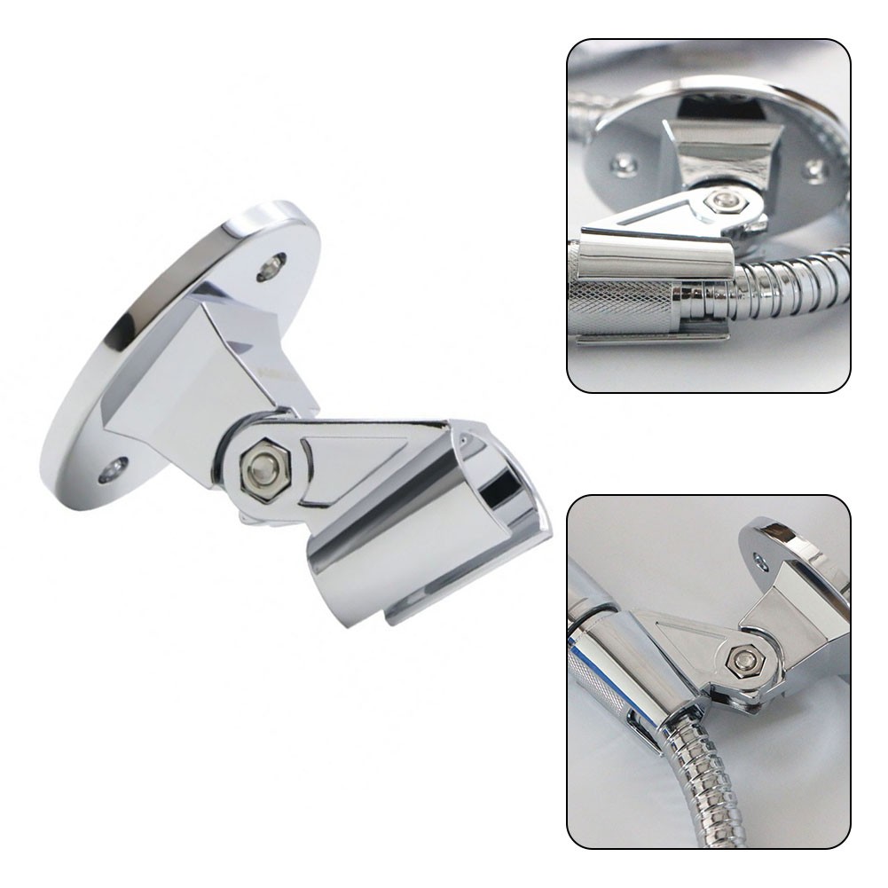 【Homeland】 Hand Shower Holder Universal Adjustable Shower Head Holder Bracket Stable Rotation