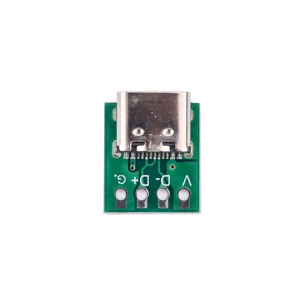 Diymore Bảng Kết Nối Slope Loại USB C Tự Làm 3.1 Nối Tiếp Cơ Bản Breakout Cổng Kết Nối Cái 16P Cho Dòng Dữ Liệu Dây Cáp Transfer