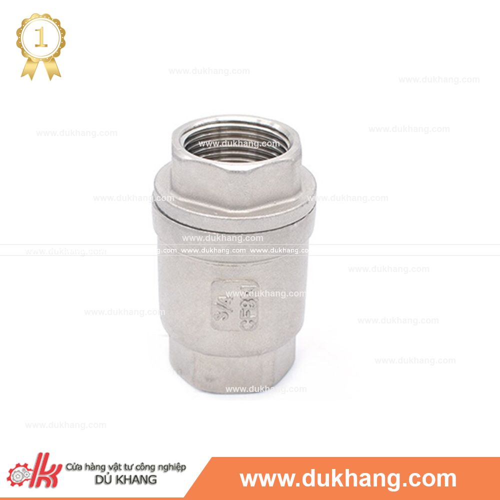 Van 1 chiều lò xo inox 304