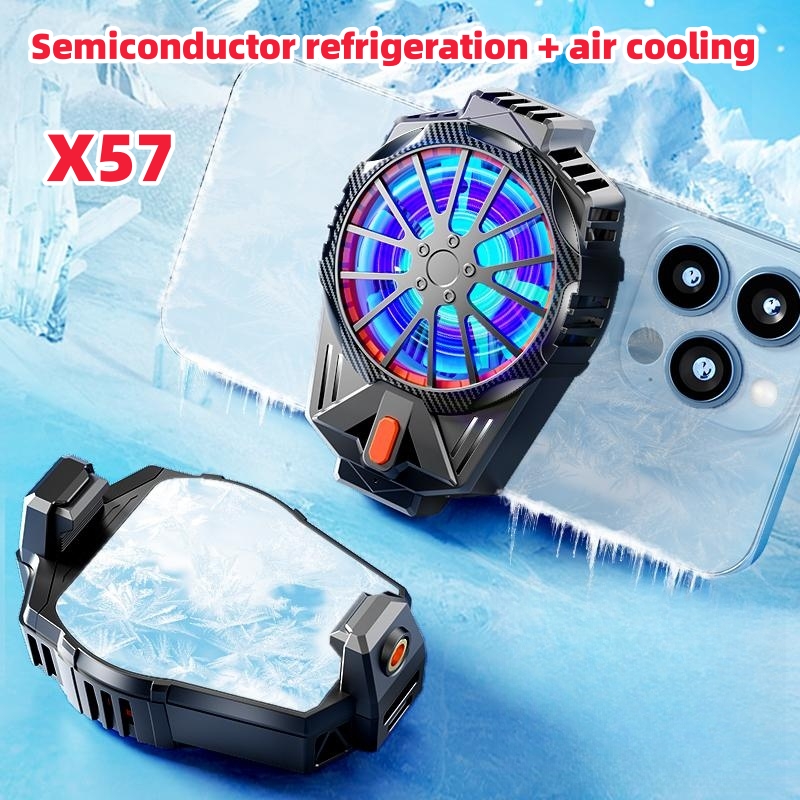 【Discount】 New J20 digital display radiator cooling fan for game cooler.