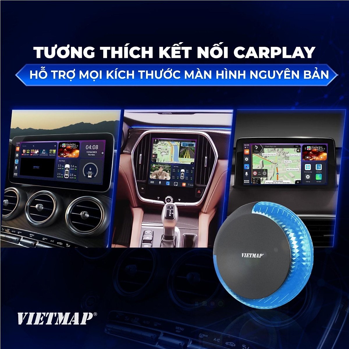 Android Box Vietmap BS10 cho ô tô - chính hãng VM-BS10