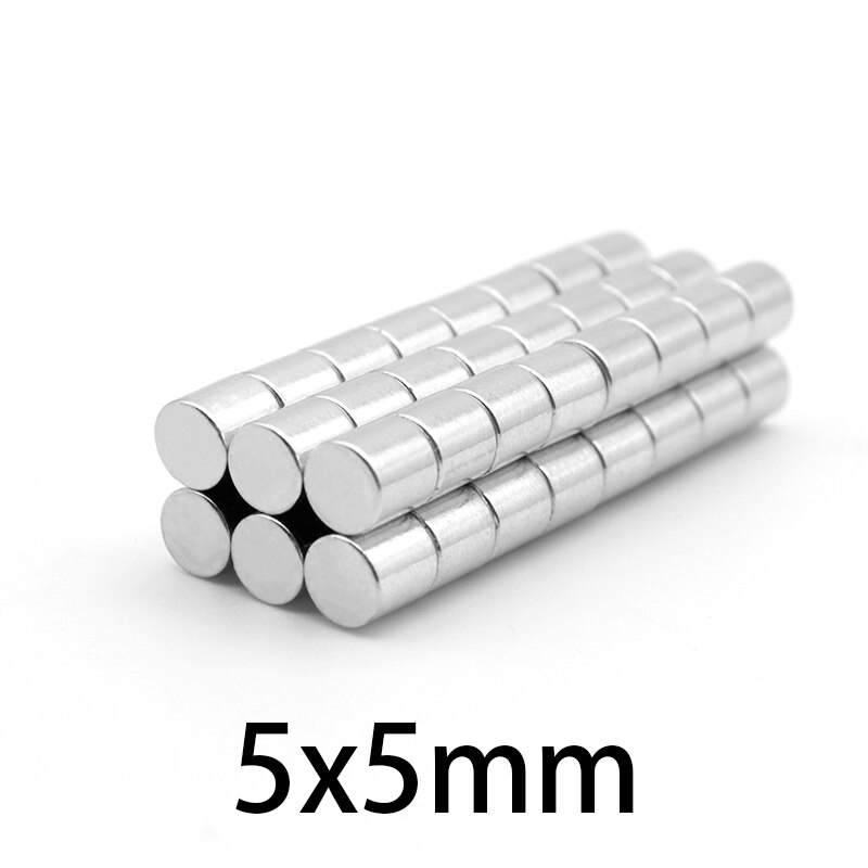 Nam châm viên 5x5mm (50 viên) , từ tính siêu mạnh