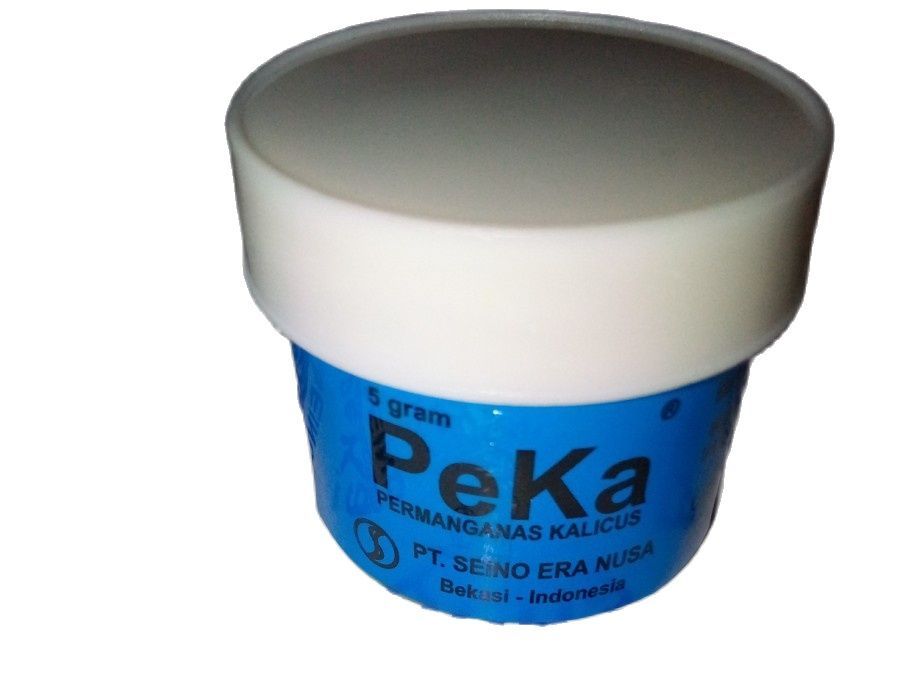 peka pk crystal kristal 5 gram permanganas kalikus serbuk mandi pk