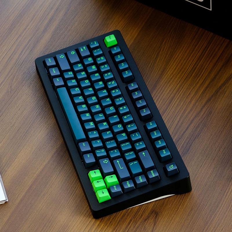 【253keys】GMK Wavez keycaps Cherry Profile DOUBLE SHOT ABS FONT for MX Switch Mechanical Keyboard