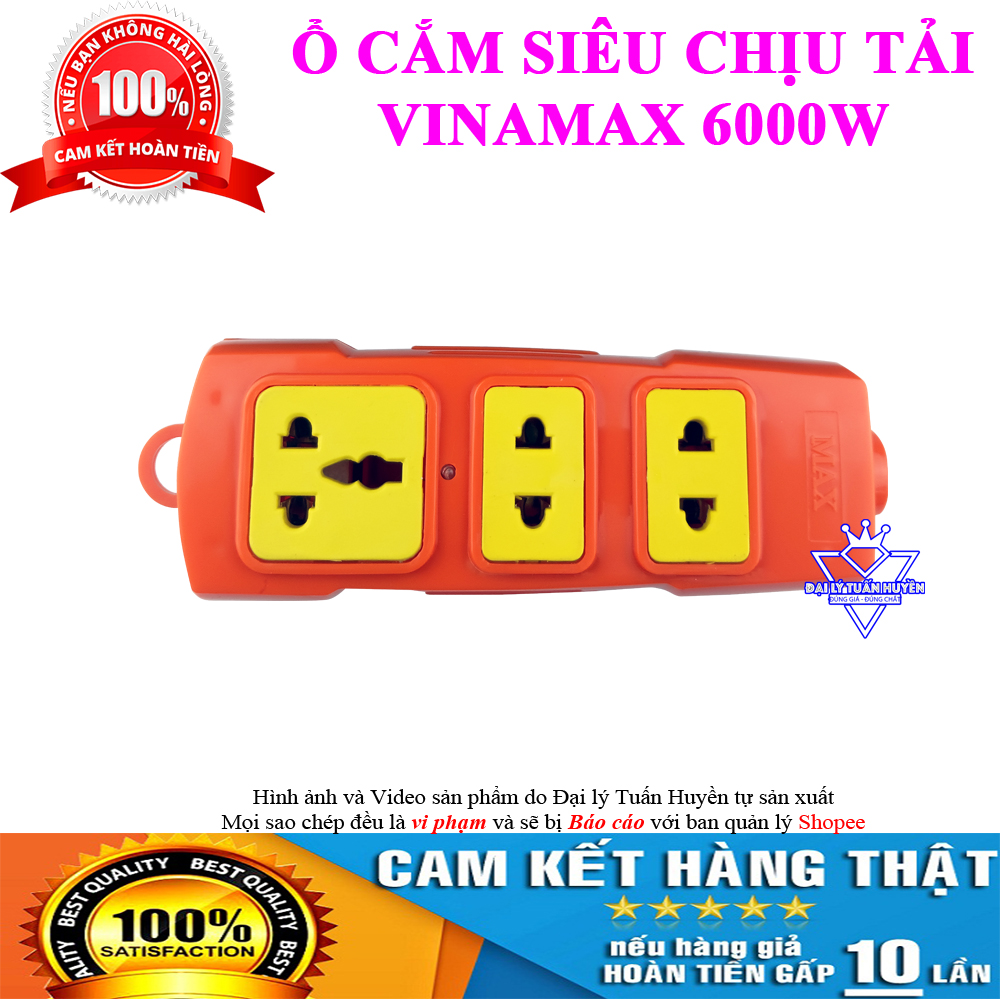 Ổ cắm rời siêu chịu tải 6000W - VINAMAX