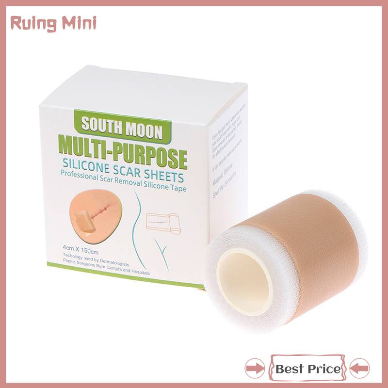 Ruing 4cm*1.5m Surgery Scar Removal Sticker Sheet Patch Silicone Gel Scars Trea