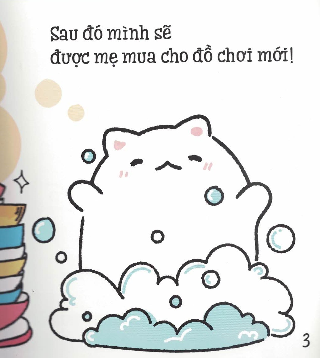 Ehon Nhật Bản: Maru Tập Rửa Bát