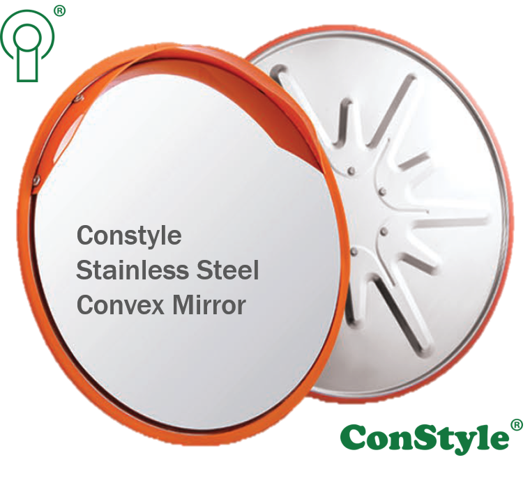 ConStyle® Convex Mirror Stainless Steel / External (600mm) Lazada