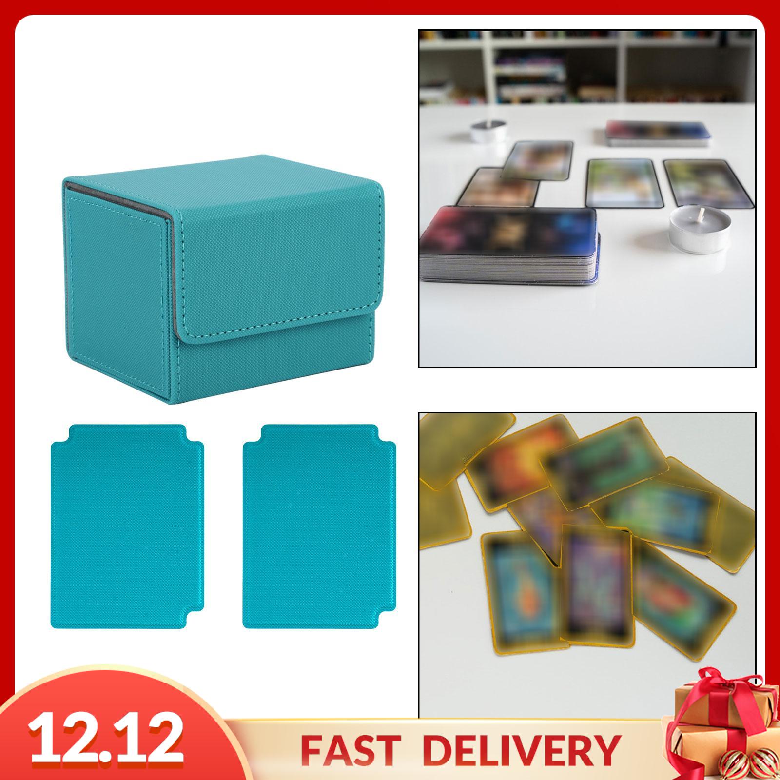 Gispark Card Deck Box Game Card Protectors TCG Gaming Card Holder Card Storage Box